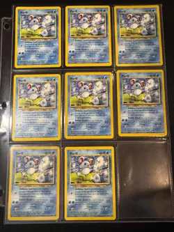 x22 - Marill Lot - Pokemon TCG Neo Genesis 66 Regular + Promo - Vintage - Image 1
