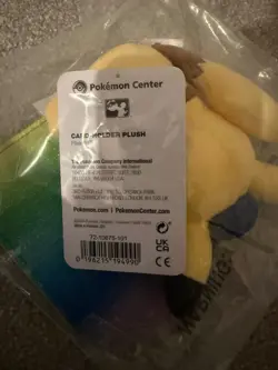 Pokemon Center Excel EUIC 2026 London Exclusive Pikachu Plush Card Holder - Image 2
