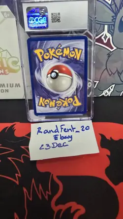 Dark Kadabra 39/82 1st Edition Pokemon Team Rocket CGC 9 MINT - Image 2