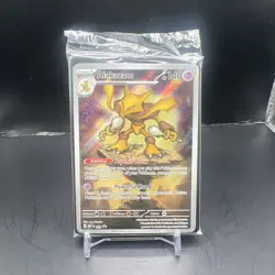 Pokemon TCG Alakazam 009 Mega Evolutions ETB Promo Sealed - Image 1