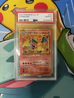 Pokemon TCG Charizard Japanese Legendary Collection 003/032 PSA 10 - Image 1