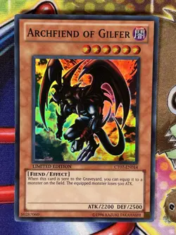 Yugioh Archfiend Of Gilfer CT07-EN014 Single - Image 1