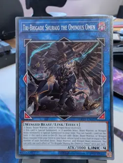 YuGiOh! Tri-Brigade Shuraig The Ominous Omen OP29-EN020 - Image 1