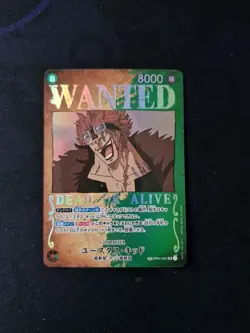 Eustass Kid OP01-051 (SP) Wanted Pillars of Strength ONE PIECE Card Japanese - Image 1