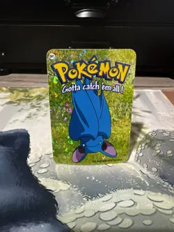 Zubat #041 - Vintage Vending Machine Prism Sticker 2000 - Pokemon Card - Image 1