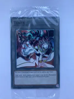 Varis & Borreload Dragon TKN5-EN041 Yugioh Token Burst Protocol Promo Card Mint - Image 1