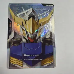 Gundam Card Game Barbatos Resource C+ R-017 Dual Impact - Image 1