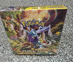 Pokemon Card Booster Box Cyber Judge Wild Force SET sv5M sv5K Sealed Shrink - Image 1