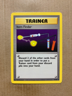 Item Finder 74/102 Base Set - Rare Pokemon Card - NM/Mint - Image 1