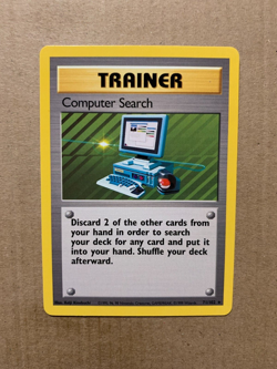Computer Search 71/102 Base Set - Rare Pokemon Card - NM/Mint - Image 1