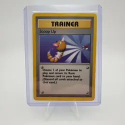 1999 Scoop Up 78/102 Rare Trainer Pokemon Card WOTC Base Set LP - Image 3