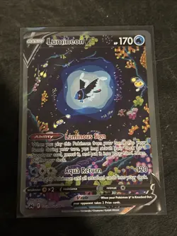 Lumineon v Crown Zenith: Galarian Gallery Ultra Rare Card #GG39/GG70 - Image 1