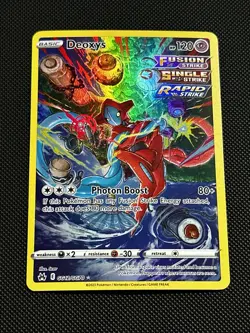 Deoxys Crown Zenith: Galarian Gallery GG12/GG70 Ultra Rare Card LP Condition - Image 1
