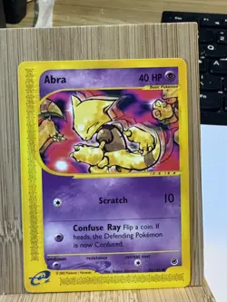 Abra 93/165 Common Expedition Set 2002 Pokemon Card - Image 2