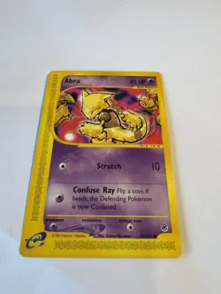 Abra 93/165 Common Expedition Set 2002 Pokemon Card - Image 5