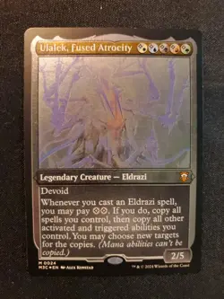 Ulalek, Fused Atrocity NM Foil Mythic Modern Horizons 3 Commander MTG - Image 1