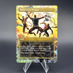 Multiverse Passage #206 Non-Foil - Borderless - SPM Spider-Man MTG English - NM - Image 1