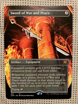 Sword of War and Peace (Borderless) Double Masters Regular - Image 1