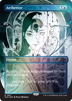 Secret Lair Drop Featuring: Peach Momoko Foil - New - Image 4