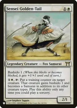 Sensei Golden-Tail [The List] Magic MTG - Image 1