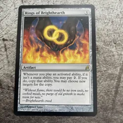 Rings of Brighthearth - Lorwyn - MTG Magic the Gathering - LP - Image 1