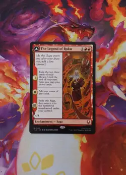 The Legend Of Roku Avatar Roku mtg Mythic 0145 Avatar Magic: The Gathering - Image 1