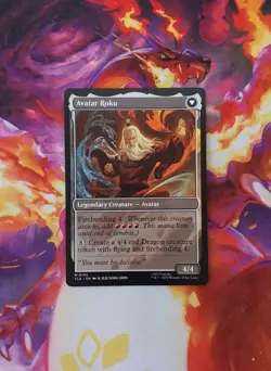 The Legend Of Roku Avatar Roku mtg Mythic 0145 Avatar Magic: The Gathering - Image 2