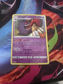 Pokemon Gengar Trick or Trade BOOster 057/198 Holo Rare - Image 1