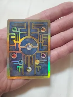 LP/MICRO CREASE Pokemon Ancient Mew Holographic Card Rare Collectible 1999 - Image 5