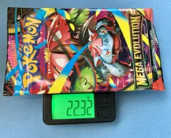 HEAVY! 22.32g Mega Evolution Venusaur Booster Pack Pokemon TCG New Sealed - Image 1