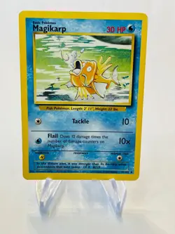 MAGIKARP 1999 Pokemon Base Set Uncommon POKEMON 35/102 - Image 1
