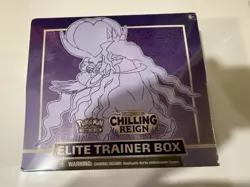 Pokemon TCG Sword & Shield Chilling Reign ETB Elite Trainer Box FACTORY SEALED 820650809712 - Image 1