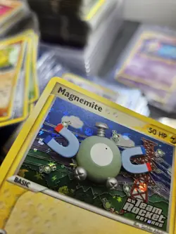 Pokemon Team Rocket Returns Magnemite Stamped Reverse Holo 66/109 EXC-NEAR MINT - Image 3