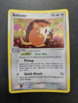 Pokemon FireRed LeafGreen Raticate Reverse Holo 48/112 NEAR MINT - Image 1
