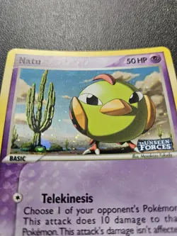 Pokemon EX Unseen Forces Natu Stamped Reverse Holo 63/115 EXC-NEAR MINT - Image 2