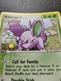 Pokemon FireRed LeafGreen Nidoran Reverse Holo 71/112 NEAR MINT - Image 2