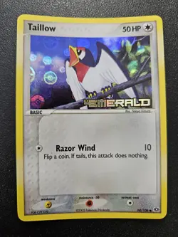 Pokemon EX Emerald Taillow Stamped Reverse Holo 68/106 NEAR MINT - Image 1