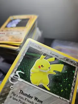 Pokemon EX Legend Maker Pikachu Secret Rare Holo 93/92 EXCELLENT-NEAR MINT - Image 3