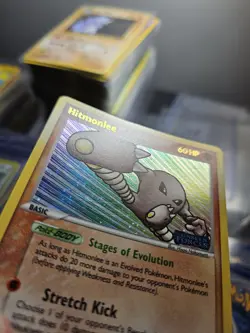 Pokemon EX Unseen Forces Hitmonlee Stamped Reverse Holo Rare 25/115 NEAR MINT - Image 3