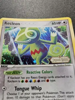 Pokemon EX Legend Maker Kecleon Stamped Reverse Holo 37/92 NEAR MINT - Image 2