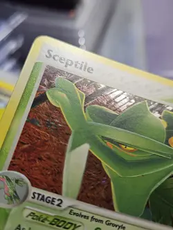 Pokemon EX Emerald Sceptile Holo Rare 10/106 NEAR MINT - Image 3