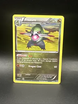 Pokemon Fraxure 14/20 Dragon Vault Holo Rare - Image 1