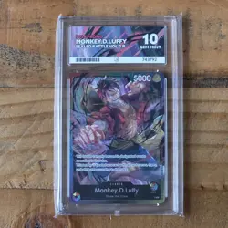 ACE 10 Monkey D. Luffy P 2024 One Piece EN Sealed Battle Vol 2 Promo - Gem Mint - Image 1
