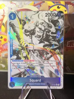 ST22-007 Squard C Alt Art One Piece Starter Deck 22: Ace & Newgate English NM - Image 1