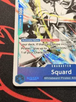 ST22-007 Squard C Alt Art One Piece Starter Deck 22: Ace & Newgate English NM - Image 5