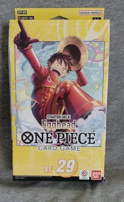 One Piece Egghead ENGLISH Starter Deck ST29 SEALED NEW - Image 1