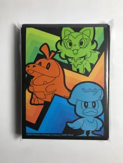 Pokemon Paldea Evolved ETB Deck Sleeves (65 Card Sleeves) - Image 1