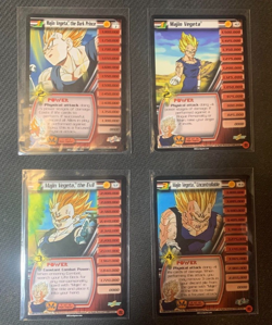 Dragon Ball Z Majin Vegeta score cards (non holo) - Image 1