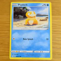PSYDUCK 024/203 POKEMON CARD (EVOLVING SKIES SET) - Image 2