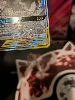 Pokemon Pikachu & Zekrom GX SM168 Black Star Promo Tag Team Holo Card - Image 3